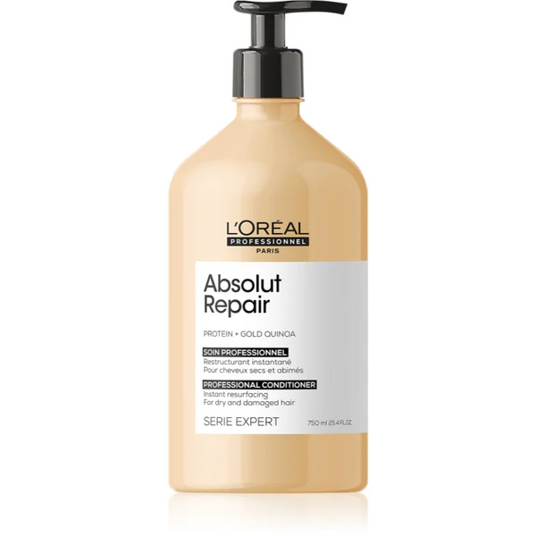  L’oréal Professionnel Serie Expert Absolut Repair Balsamo Di Rigenerazione Profonda Per Capelli Rovinati E Secchi 750 Ml 