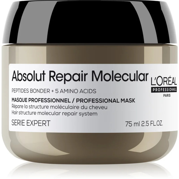  L’oréal Professionnel Serie Expert Absolut Repair Molecular Maschera Per Capelli Rinforzante In Profondità 75 Ml 