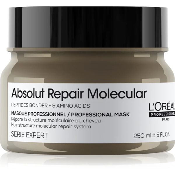  L’oréal Professionnel Serie Expert Absolut Repair Molecular Maschera Per Capelli Rinforzante In Profondità 250 Ml 