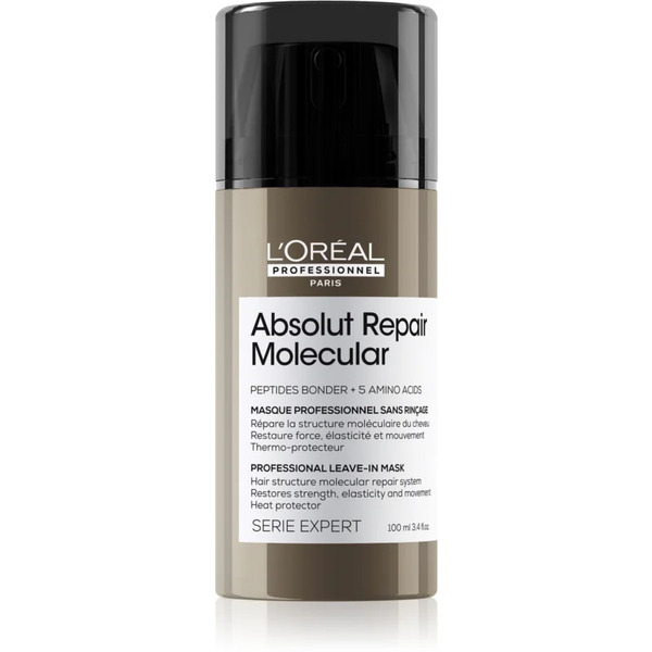  L’oréal Professionnel Serie Expert Absolut Repair Molecular Maschera Rigenerante Per Capelli Rovinati 100 Ml 