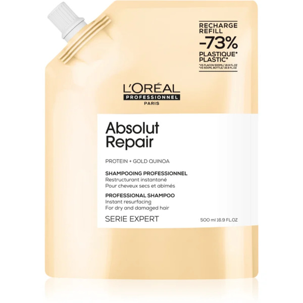  L’oréal Professionnel Serie Expert Absolut Repair Shampoo Di Rigenerazione Profonda Per Capelli Rovinati E Secchi 500 Ml 