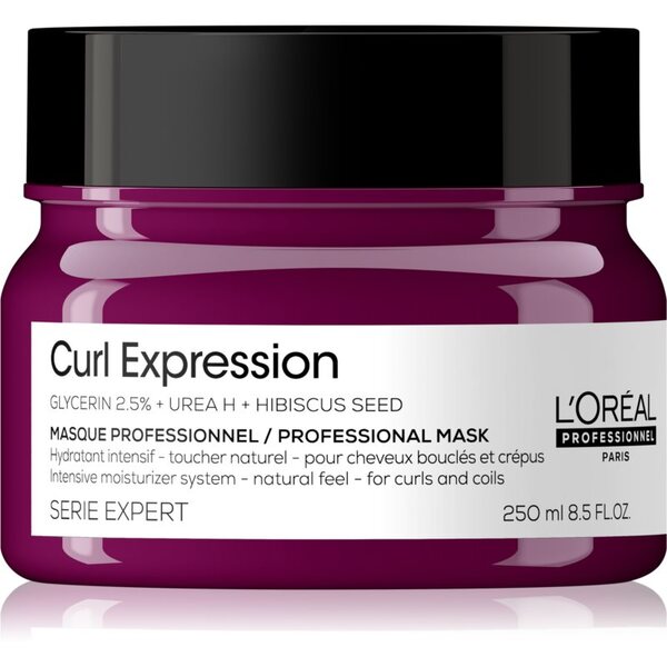  L’oréal Professionnel Serie Expert Curl Expression Maschera Idratante Intensiva Per Capelli Mossi E Ricci 250 Ml 