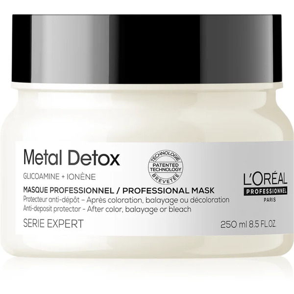  L’oréal Professionnel Serie Expert Metal Detox Maschera Di Nutrimento Profondo Per Capelli Tinti E Danneggiati 250 Ml 