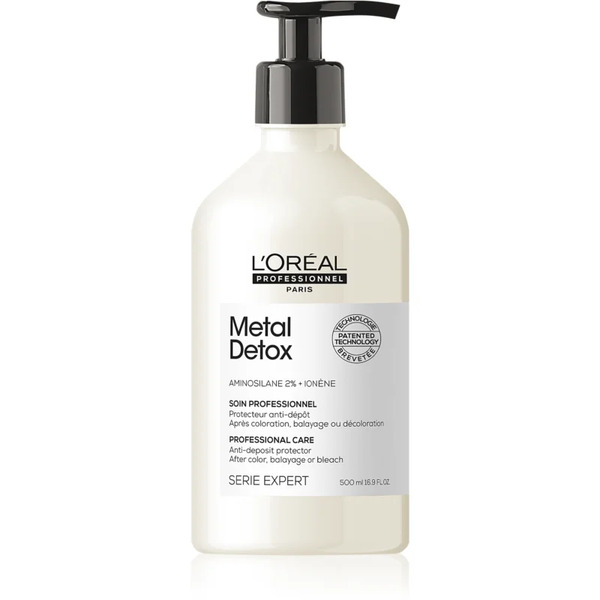  L’oréal Professionnel Serie Expert Metal Detox Shampoo Di Pulizia Profonda Per Capelli Tinti E Danneggiati 500 Ml 