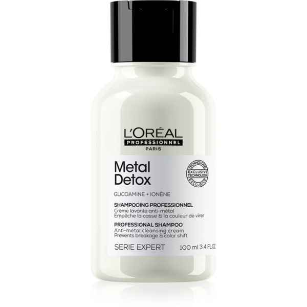  L’oréal Professionnel Serie Expert Metal Detox Shampoo Di Pulizia Profonda Per Capelli Tinti E Danneggiati 100 Ml 