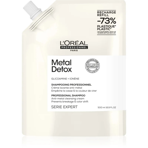  L’oréal Professionnel Serie Expert Metal Detox Shampoo Di Pulizia Profonda Per Capelli Tinti E Danneggiati 500 Ml 