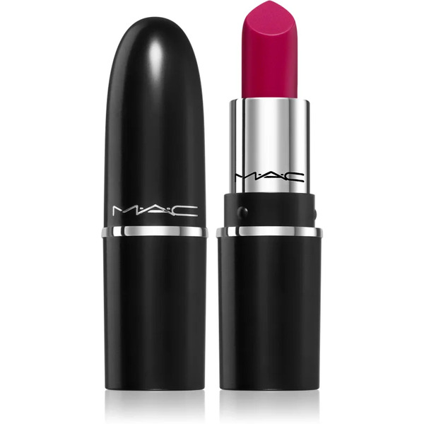  Mac Cosmetics Macximal Sleek Satin Lipstick Mini Rossetto Satin Per Un Look Perfetto Colore Rebel 1.5 G 