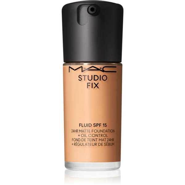  Mac Cosmetics Studio Fix Fluid Spf 15 24hr Matte Foundation + Oil Control Fondotinta Opacizzante Spf 15 Colore C4.5 30 Ml 