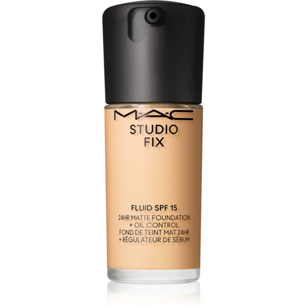  Mac Cosmetics Studio Fix Fluid Spf 15 24hr Matte Foundation + Oil Control Fondotinta Opacizzante Spf 15 Colore Nc15 30 Ml 