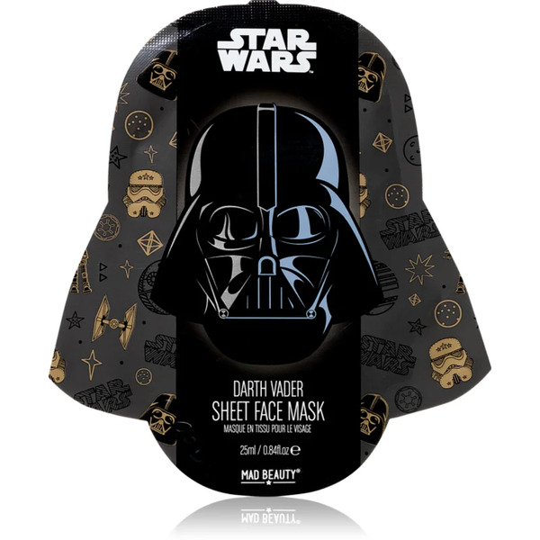  Mad Beauty Star Wars Darth Vader Maschera Antiossidante In Tessuto Con Estratto Della Pianta Del The 25 Ml 