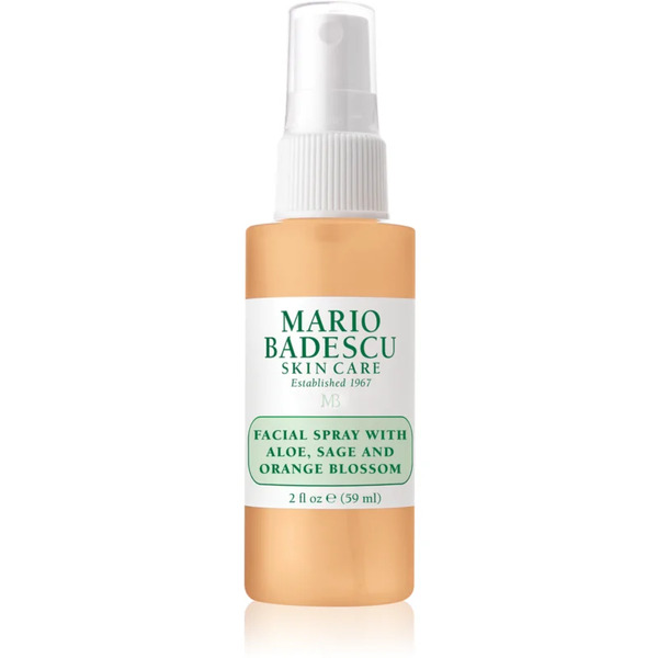  Mario Badescu Facial Spray With Aloe, Sage And Orange Blossom Spray Viso Energizzante Idratante 59 Ml 