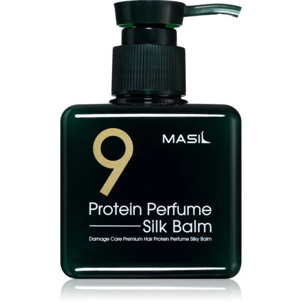  Masil 9 Protein Perfume Silk Balm Trattamento Rigenerante Senza Risciacquo Per Capelli Affaticati Dal Calore 180 Ml 