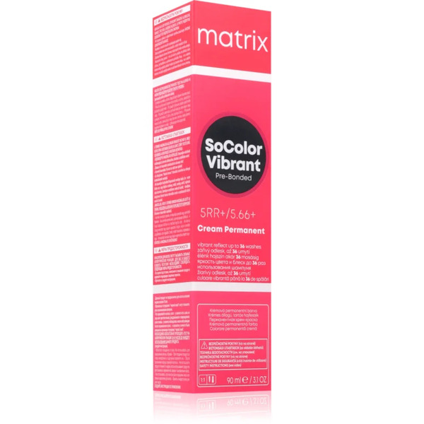  Matrix Socolor Vibrant Pre-bonded Cream Permanent Tinta Permanente Per Capelli Per Capelli Di Un Colore Splendente 90 Ml 