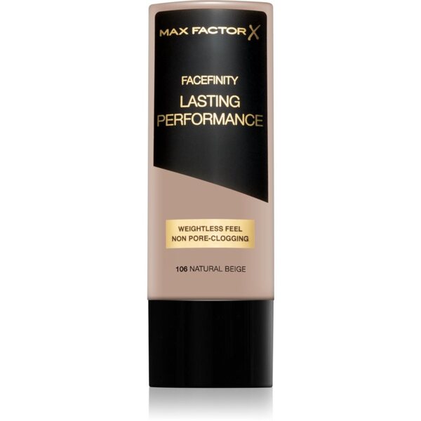  Max Factor Facefinity Lasting Performance Fondotinta Liquido Per Un Effetto Lunga Durata Colore 106 Natural Beige 35 Ml 