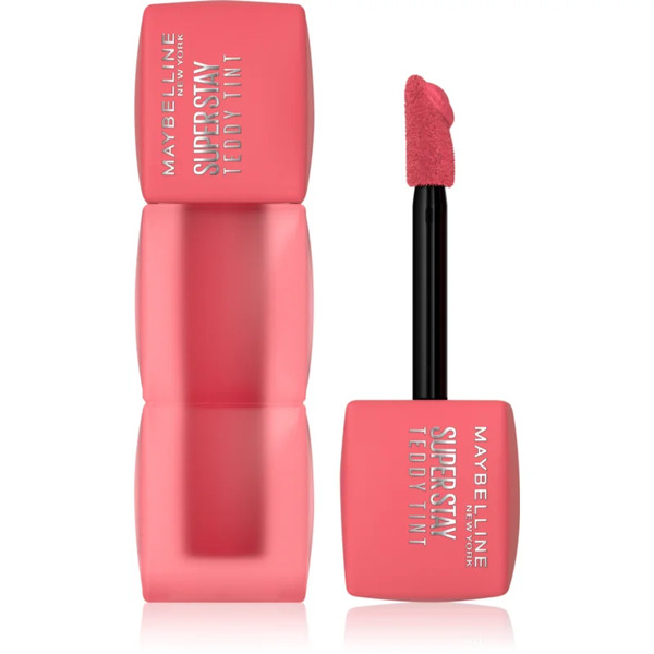  Maybelline New York Superstay Teddy Tint Rossetto A Lunga Tenuta Effetto Matte Colore 40 Petalcore 5 Ml 