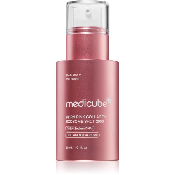  Medicube Pdrn Pink Exosome Shot Serum 2000 Siero Rigenerante Viso Per Lisciare La Pelle E Ridurre I Pori 30 Ml 