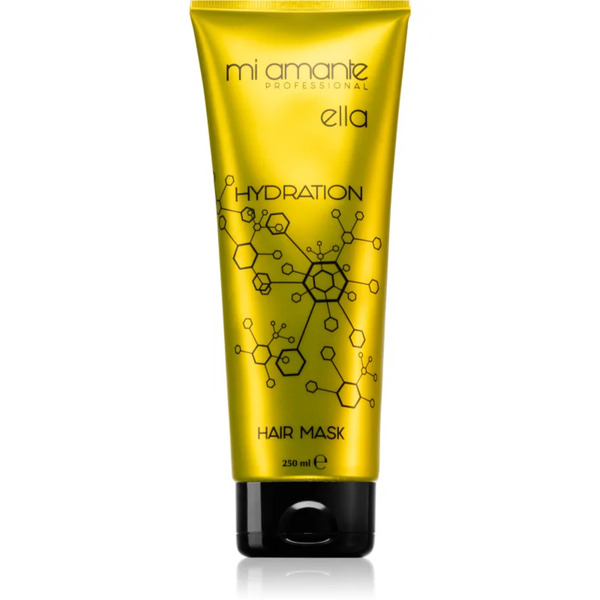  Mi Amante Professional Ella Hydration Hair Mask Maschera Idratante Intensiva Per Capelli Rovinati E Secchi 250 Ml 