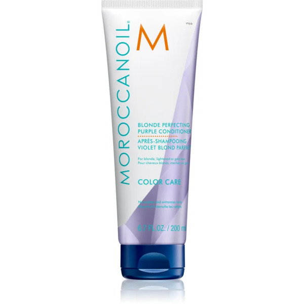  Moroccanoil Color Care Blonde Perfecting Purple Conditioner Balsamo Viola Per Capelli Biondi E Con Mèches 200 Ml 