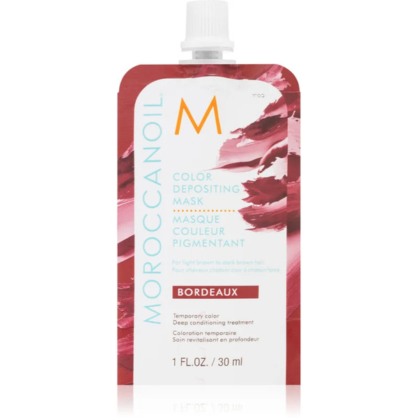  Moroccanoil Color Depositing Maschera Nutriente Delicata Senza Pigmenti Colorati Permanenti Bordeaux 30 Ml 