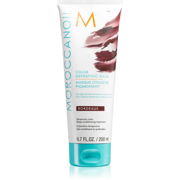  Moroccanoil Color Depositing Maschera Nutriente Delicata Senza Pigmenti Colorati Permanenti Bordeaux 200 Ml 