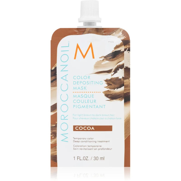  Moroccanoil Color Depositing Maschera Nutriente Delicata Senza Pigmenti Colorati Permanenti Cocoa 30 Ml 