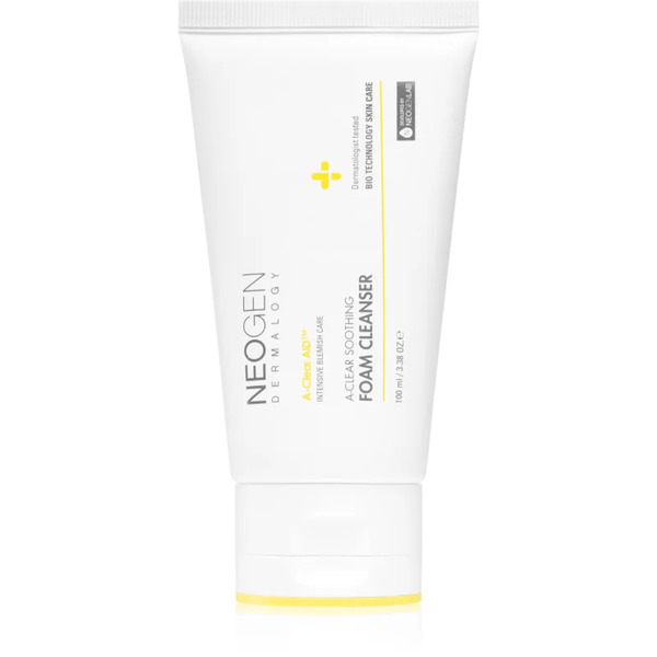  Neogen Dermalogy A-clear Soothing Foam Cleanser Mousse Detergente Lenitiva Per Pelli Problematiche, Acne 100 Ml 