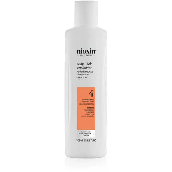  Nioxin System 4 Scalp + Hair Conditioner Balsamo Idratante E Nutriente Per Capelli Tinti E Danneggiati 300 Ml 