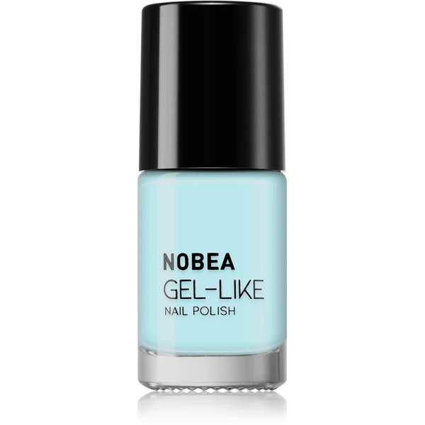  Nobea Day-to-day Gel-like Nail Polish Smalto Per Unghie Effetto Gel Colore #n67 Sky Blue Summer 6 Ml 
