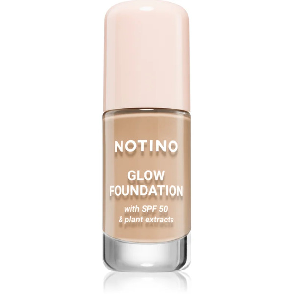  Notino Foundation Glow Foundation With Spf 50 & Plant Extracts Fondotinta Illuminante Spf 50 03 Light Neutral 30 Ml 