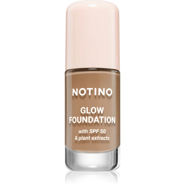  Notino Foundation Glow Foundation With Spf 50 & Plant Extracts Fondotinta Illuminante Spf 50 01 Medium Deep Neutral 30 Ml 