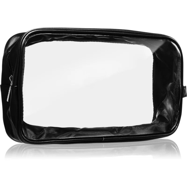  Notino Travel Collection Large Clear Organizer Trousse Per Cosmetici Trasparente L Black 26x14x8,5 Cm 1 Pz 