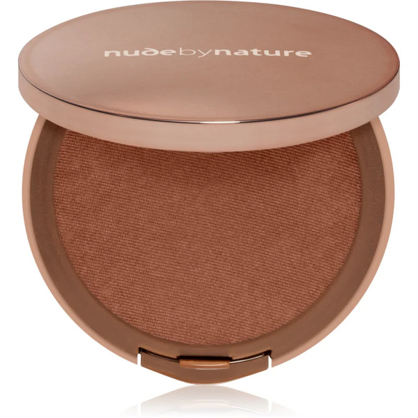  Nude By Nature Flawless Pressed Powder Foundation Fondotinta Compatto In Polvere Colore C8 Chocolate 10 G 