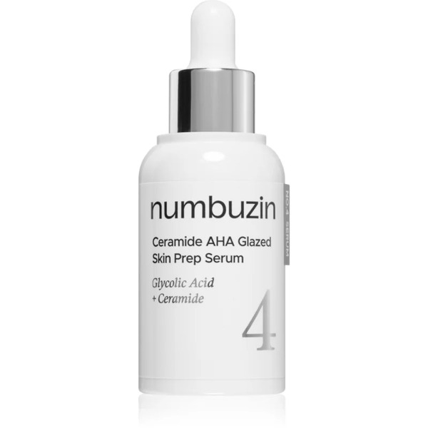  Numbuzin No. 4 Ceramide Aha Glazed Skin Prep Serum Siero Idratante Viso Con Effetto Esfoliante 30 Ml 