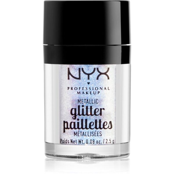  Nyx Professional Makeup Glitter Goals Glitter Metallizzati Per Viso E Corpo Colore 05 Lumi-lite 2,5 G 
