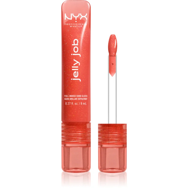  Nyx Professional Makeup Jelly Job Lucidalabbra Luminoso Effetto Volumizzante Colore Jelly Squeeze 7.5 Ml 
