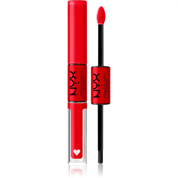  Nyx Professional Makeup Shine Loud High Shine Lip Color Rossetto Liquido Con Brillantezza Intensa Colore 17 - Rebel In Red 6,5 Ml 