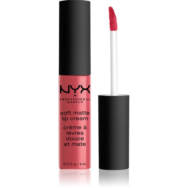  Nyx Professional Makeup Soft Matte Lip Cream Rossetto Liquido Leggero Matte Colore 08 San Paulo 8 Ml 