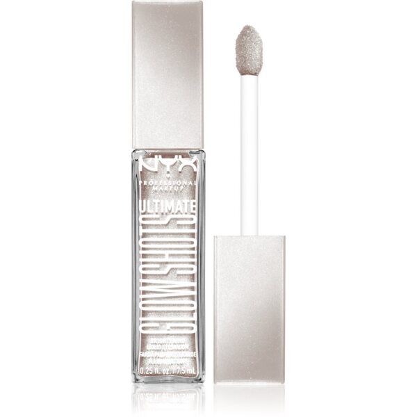  Nyx Professional Makeup Ultimate Glow Shots Ombretti Liquidi Glitter Colore 03 Come Thru Coconut 7.5 Ml 