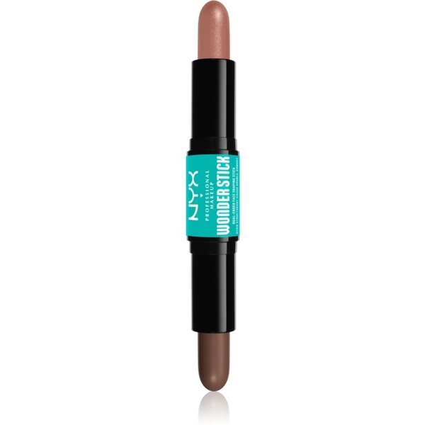  Nyx Professional Makeup Wonder Stick Dual Face Lift Matitone Doppio Per Contouring Colore 03 Light Medium 2x4 G 