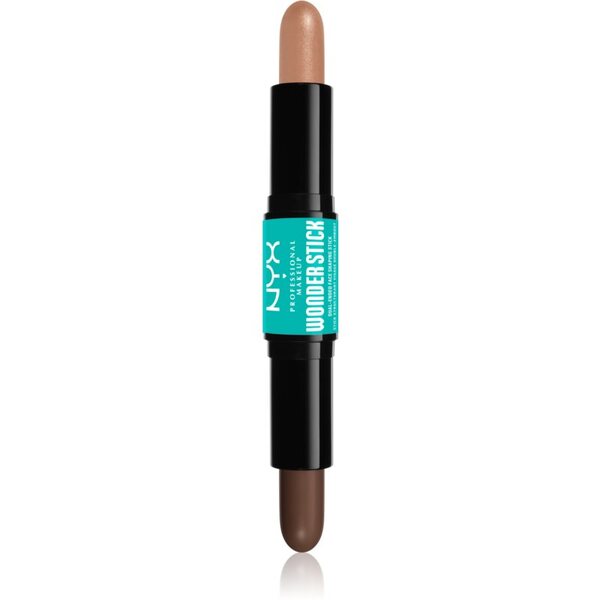  Nyx Professional Makeup Wonder Stick Dual Face Lift Matitone Doppio Per Contouring Colore 06 Rich 2x4 G 