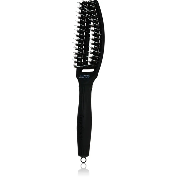  Olivia Garden Fingerbrush Combo Spazzola Piatta Grande Con Setole Di Nylon E Di Cinghiale Small 1 Pz 