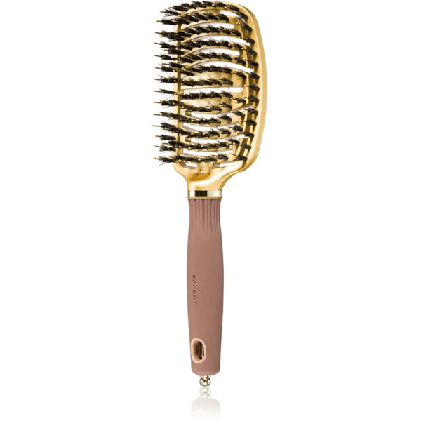  Olivia Garden Nanothermic Ceramic + Ion Flex Collection Spazzola Per Capelli Con Setole Di Nylon E Di Cinghiale 1 Pz 