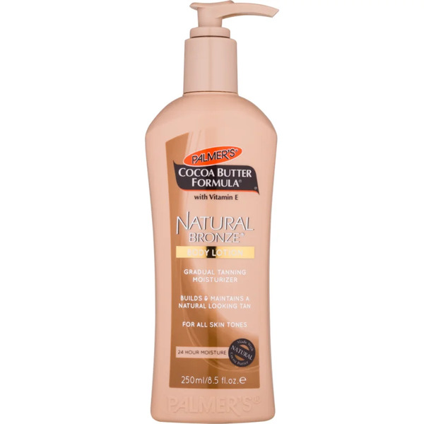  Palmer’s Cocoa Butter Formula Natural Bronze Crema Autoabbronzante Corpo Per Un'abbronzatura Graduale 250 Ml 