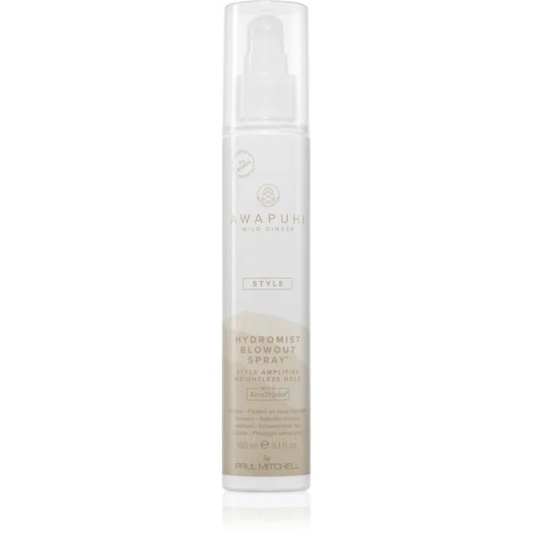  Paul Mitchell Awapuhi Wild Ginger Hydromist Blowout Spray Spray Fissante Per Un Volume Perfetto 150 Ml 