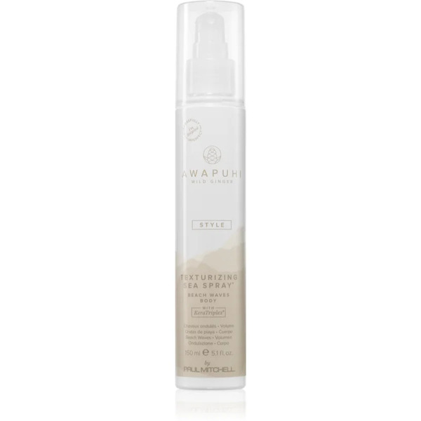  Paul Mitchell Awapuhi Wild Ginger Texturizing Sea Spray Spray Per Capelli Mossi Effetto Spiaggia 150 Ml 