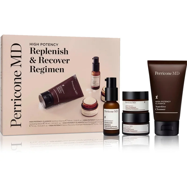  Perricone Md High Potency Replenish & Recover Regimen Confezione Regalo Per Idratare E Tendere La Pelle 