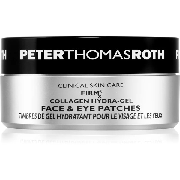  Peter Thomas Roth Firmx Collagen Hydra-gel Eye & Face Patches Pad Idratanti In Gel Per Viso E Contorno Occhi 90 Pz 