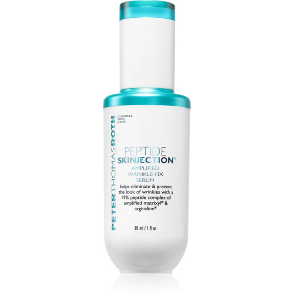  Peter Thomas Roth Peptide Skinjection™ Amplified Wrinkle-fix Serum Refillable Siero Rassodante Intenso Effetto Lisciante Immediato Ricaricabile 30 Ml 