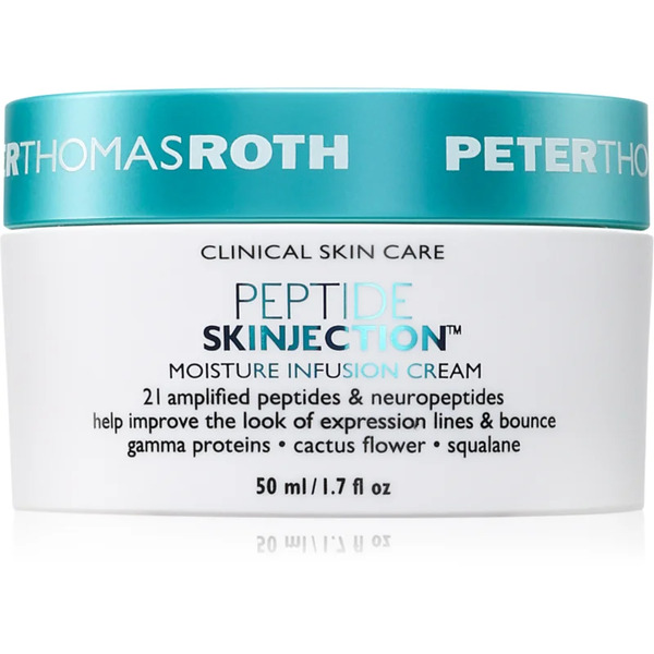  Peter Thomas Roth Peptide Skinjection™ Moisture Infusion Cream Refillable Crema Lisciante Idratante Con Peptidi Ricaricabile 50 Ml 