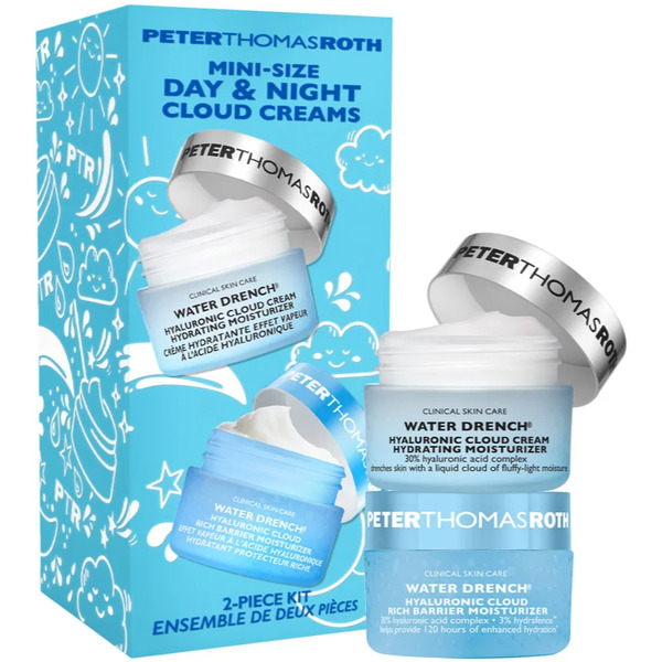  Peter Thomas Roth Water Drench Mini Day & Night Cloud Creams Confezione Regalo Per Idratazione Intensa 